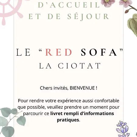Le Red Sofa, Coeur De La Ciotat